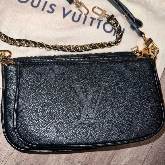 Louis Vuitton Multi Pochette Accessoires Monogram Empreinte Leather - Picture 3 of 7